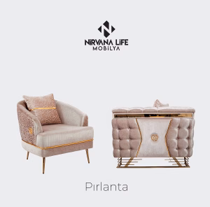 Diamond Cream Sofa Set