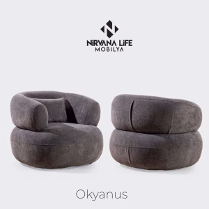 Ocean Anthracite Sofa Set